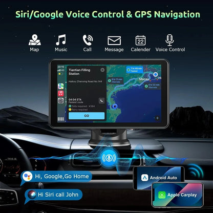 DriveSync 7" Wireless CarPlay & Android Auto Display